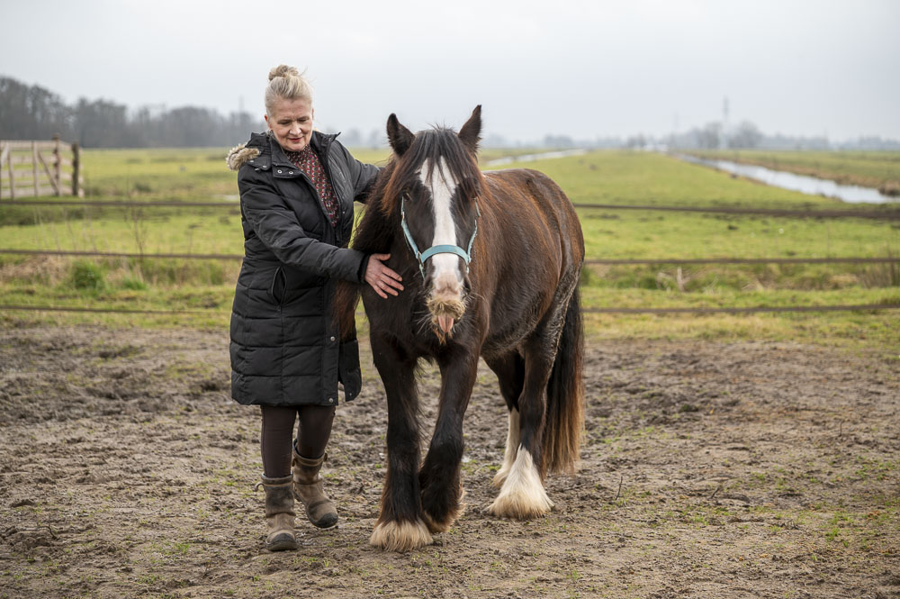Mirjam samen met Banditt